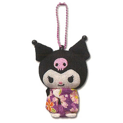 Sanrio｜Kimono Mini Mascot Holder /Plush Keychain｜H8cm approx.