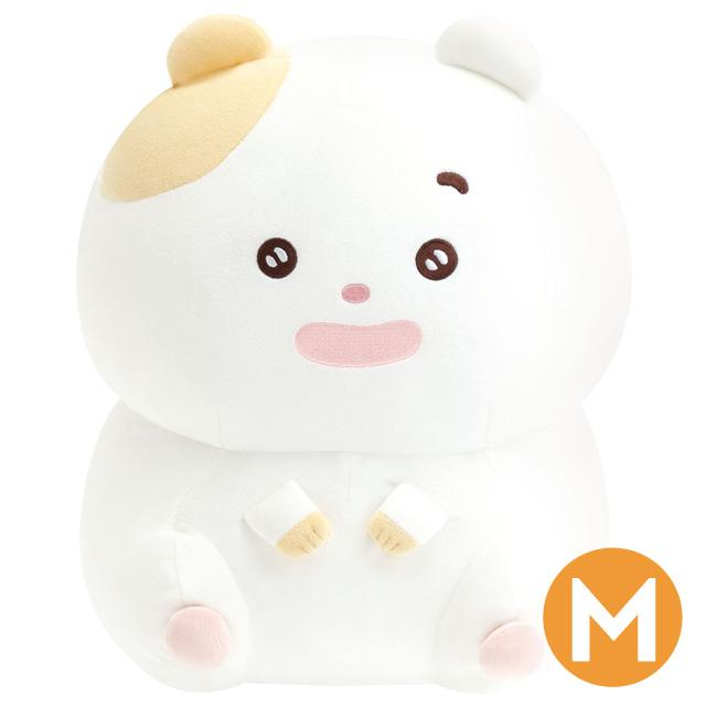 Sanx｜Little Moments of Joy Mainichi Hamuchima Plush Dolls/Plush Toy (M)｜340×280×230mm approx.