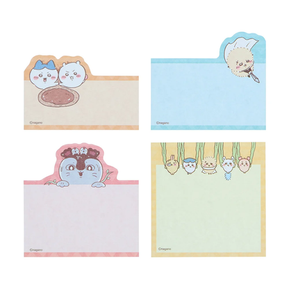 chiikawa｜Movie "Chiikawa" Die-Cut Sticky Note Block｜60 sheets