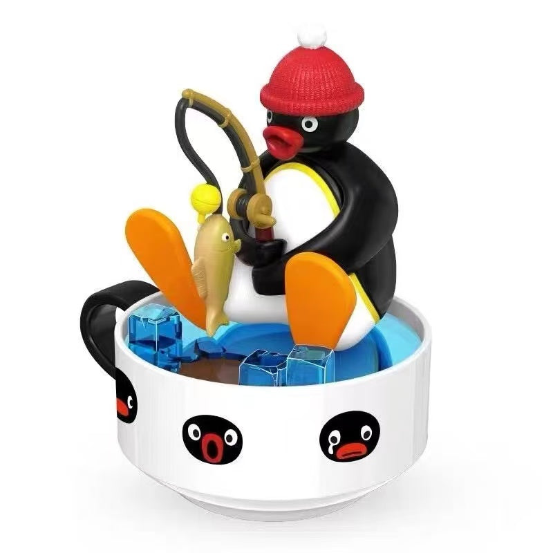 Pingu Funny Scenes Series Delicious Food Blind Box Egg