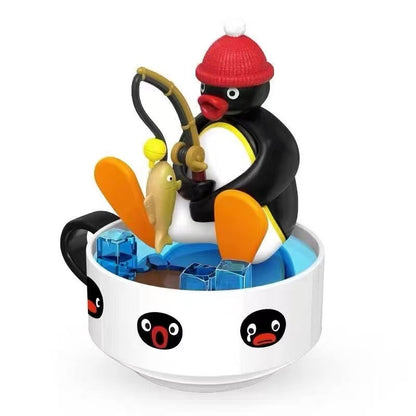 Pingu Funny Scenes Series Delicious Food Blind Box Egg