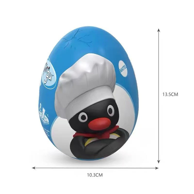 Pingu Funny Scenes Series Delicious Food Blind Box Egg