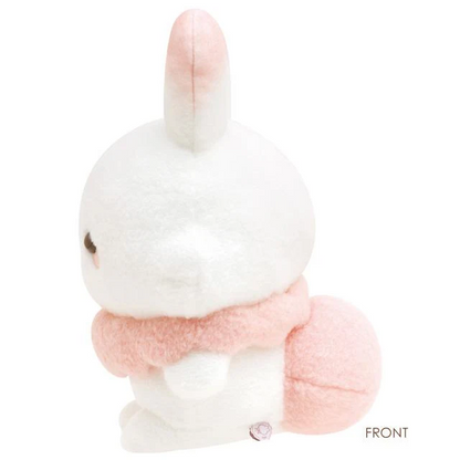 SANX｜Sugarcocomuu粉嫩坐姿棉花糖兔兔玩偶/公仔｜M约H335 x W210 x D220mm
