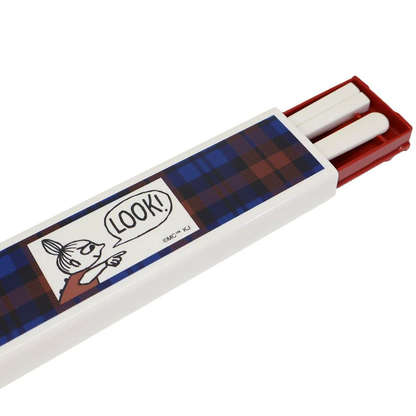 Moomin｜Chopsticks &amp; Spoon Twin Set｜191 x 48 x 18 mm approx.