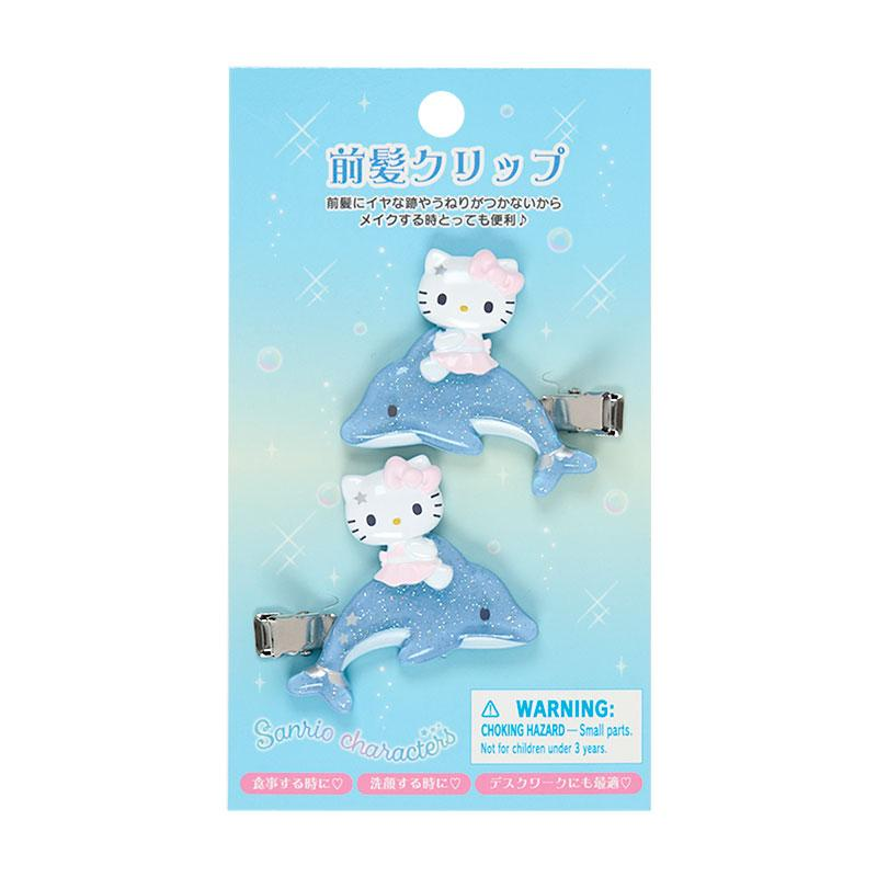 Sanrio｜Shiny Dolphin Characters Bangs Clip｜13.9 x 7.9 x 1.3cm approx.