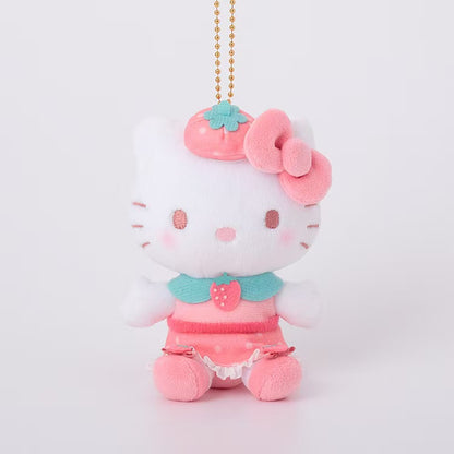 Sanrio｜Strawberry Cheek Squishy Mascot Holder /Plush Keychain｜Height Approx. 10cm