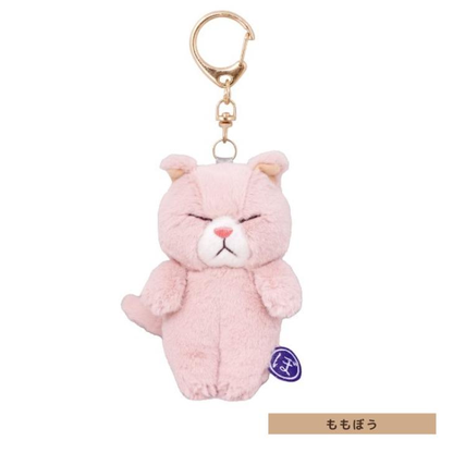 A Cat Like Bou｜Cat Mascot Holder /Plush Keychain｜ 13.5 x 7 x 6cm approx.