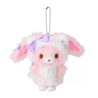 【limit 1】Sanrio｜White Cat Ballerina Mascot Holder /Plush Keychain｜9.5 x 6 x 13cm approx.
