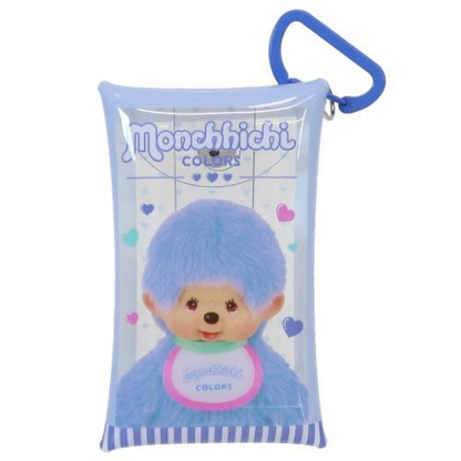 Monchhichi｜Colors Clear Multi Case with Carabiner｜65×115mm approx.