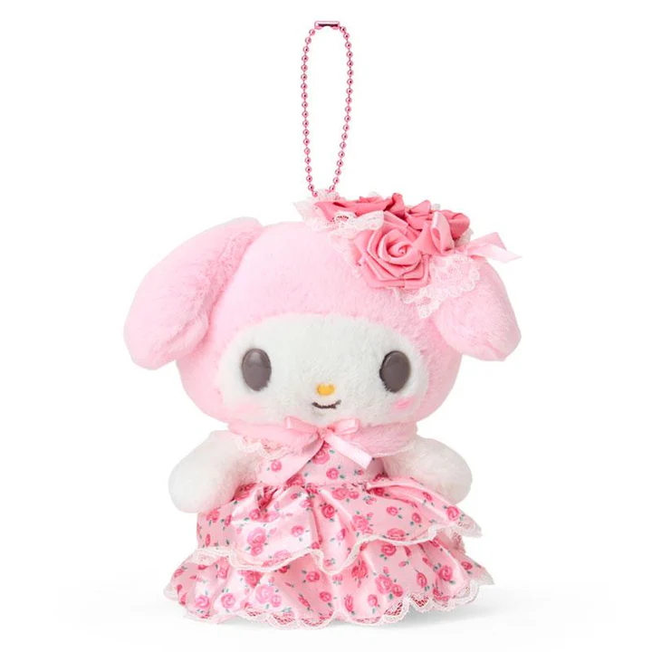 【limit 1】Sanrio｜My Melody Birthday Mascot Holder /Plush Keychain Lady My Melody｜13x7.5x15 cm approx.