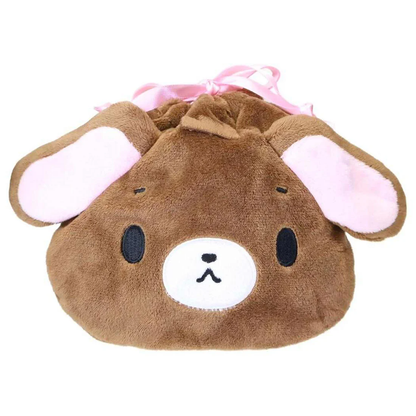 Sanrio｜characters Face Drawstring Bag｜160 x 160 x 20mm approx.