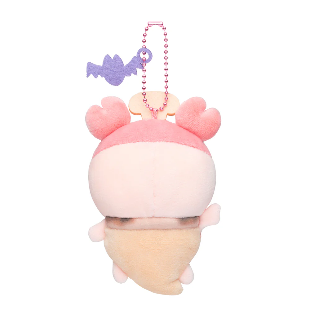 Chiikawa 吉伊卡哇｜Plush Keychain  Pizza Ver万圣节限定披萨系列毛绒玩偶挂件/包挂｜约W80 x H125 x D45 mm