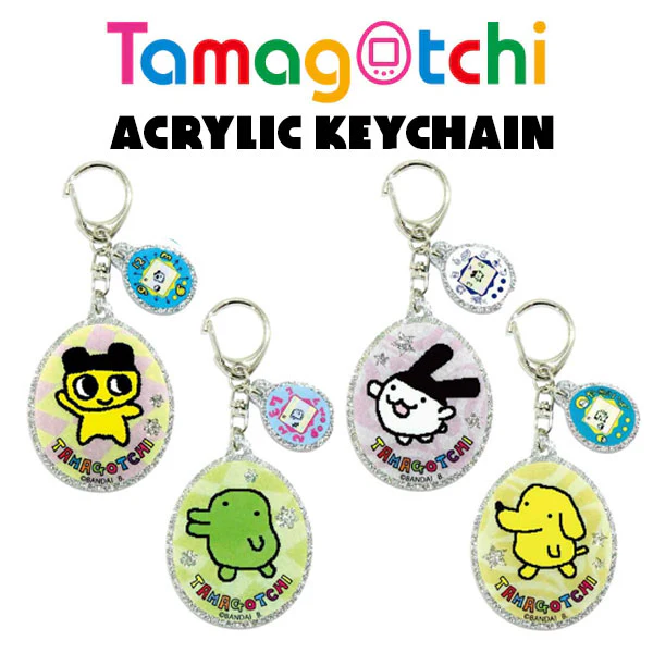 Tamagotchi｜Acrylic Keychain｜H70 x W57 x D4 mm approx.