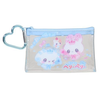 Magical Berry Berry｜Berry Happy Birthday Mini Pouch with Carabiner｜120 x 75 x 10 mm approx.
