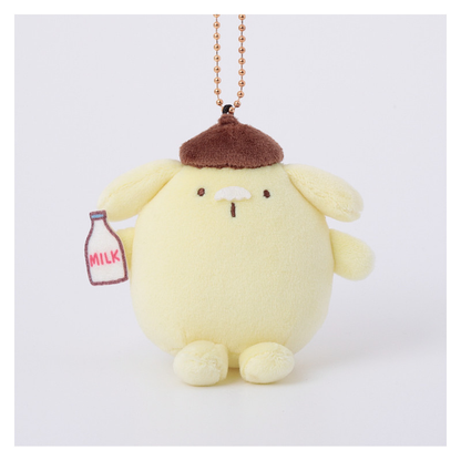 Sanrio｜KThingS Pompompurin Collection 2 Plush Keychain mystery bag/blind box/All 8 types｜1pc