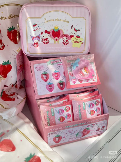 Sanrio｜Strawberry Secret Custom Acrylic Charm mystery bag/blind box/All 8 types｜1pcs