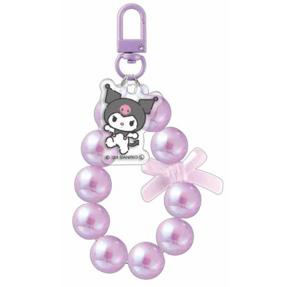 Sanrio三丽鸥｜Aurora Beads Acrylic Charm Keychain ｜ W55 x H165 x D15mm approx.