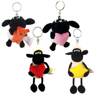 Nici｜Shaun the sheep Mascot Holder /Plush Keychain｜Height 10cm approx.