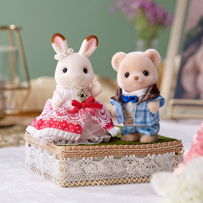 【limit 1】SylvanianFamilies｜40th Anniversary Friends Flare &amp; Theo Calico Critters