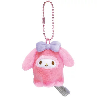 Sanrio｜Pretend food Mascot Holder /Plush Keychain｜72 x 35 x 105 mm approx.