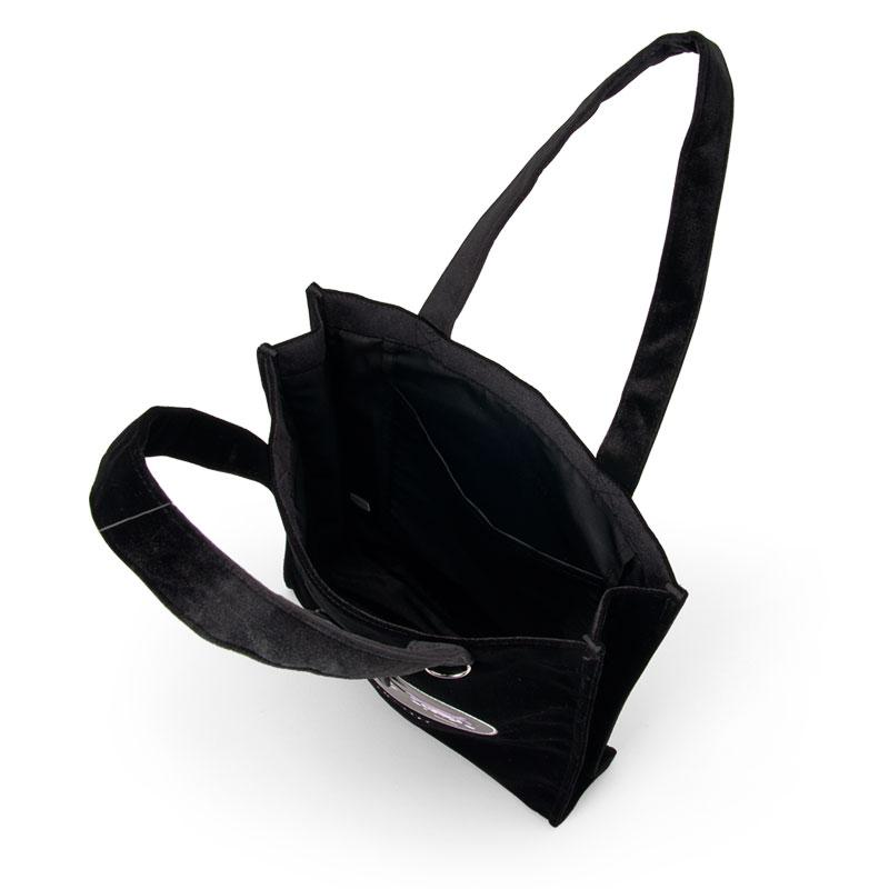 Sanrio｜Monochrome Fashion Series All Black Kuromi Mode Tote Bag｜W32 x D8 x H36cm approx.
