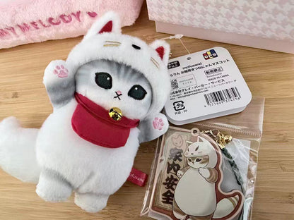 Mofusand｜Kyoto Mascot Holder /Plush Keychain｜160×95×135mm approx.