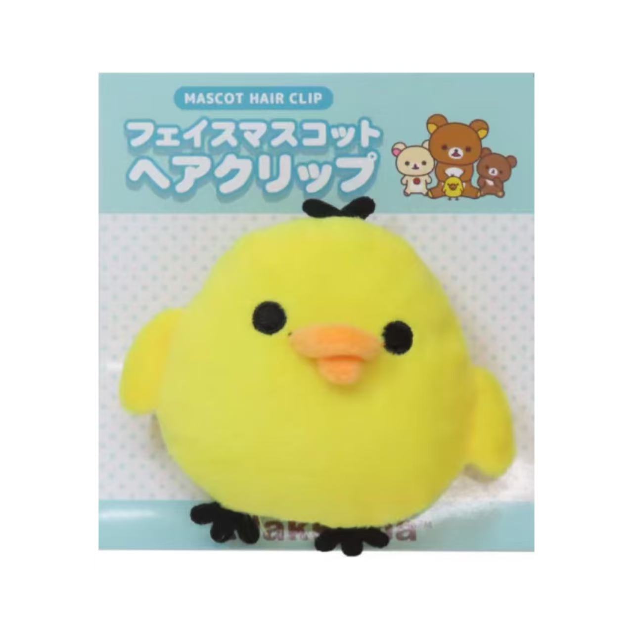 Rilakkuma｜Mascot Hair Clip｜ 85×85×45mm approx.