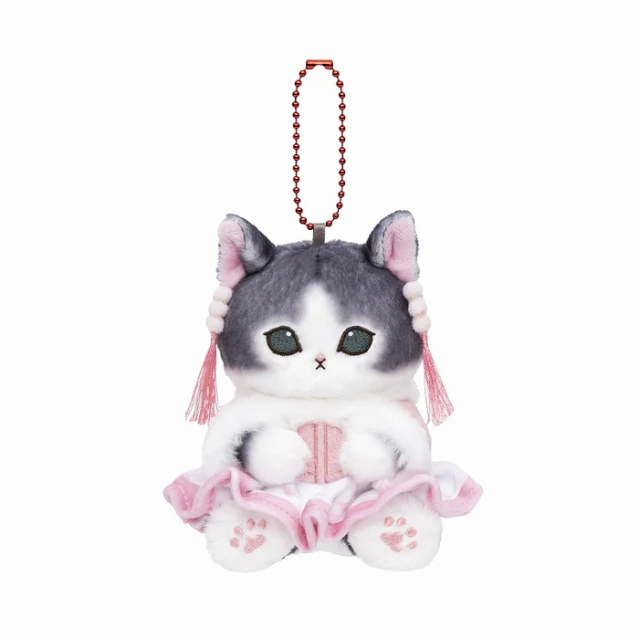 【limit 1】Mofusand｜Chainya Clothing Nyan Mascot鲨鱼猫中国新年限定吉祥服装坐姿毛绒玩偶挂件/包挂｜约H135 x W120 x D100mm