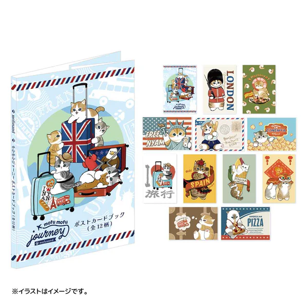 Mofusand｜Mofumofu Journey Postcard Set｜ 178×120mm approx.