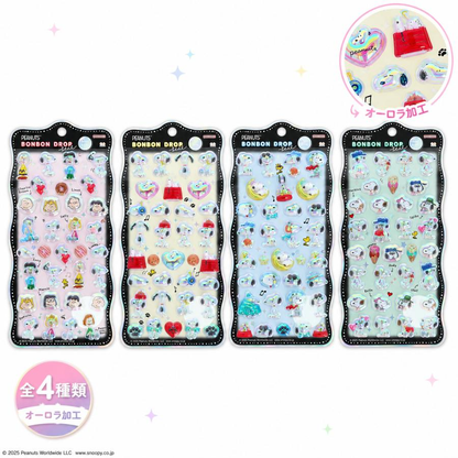 Snoopy｜Peanuts Bonbon Drop Seal 3D Sticker｜95×200×7mm approx.