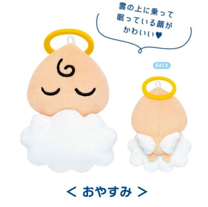 Tamagotchi｜Kuriten Mascot Holder /Plush Keychain｜85 x 130 x 50 mm approx.