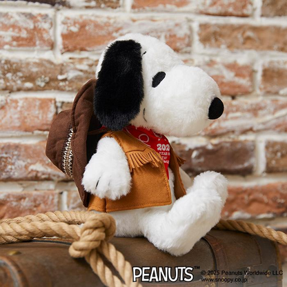 Snoopy｜Peanuts Cowboy Plush Dolls/Plush Toy｜H33 x W16 x D15cm approx.