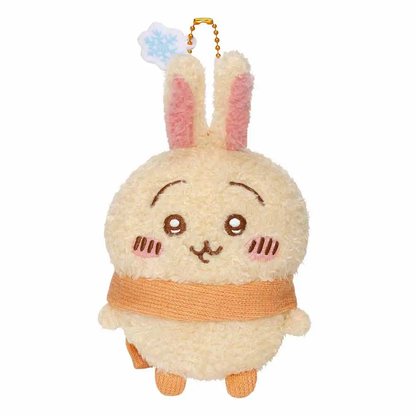 chiikawa｜Warm and Cozy Scarf Mascot Holder /Plush Keychain｜115×105×60mm approx.