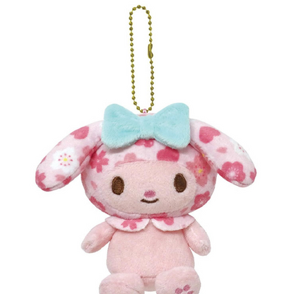 Sanrio｜Characters Ball Chain Mascot Holder /Plush Keychain｜10.5 x 8.0 x 6.0cm approx.