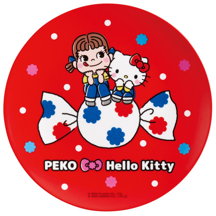 Fujiya｜Hello Kitty Stylish Melamine Plate｜200mm  x 17mm  approx.