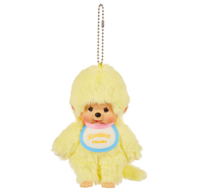 Monchhichi｜Colors Mascot Holder /Plush Keychain｜H13.5 x W8.5 x D5.5 cm approx.