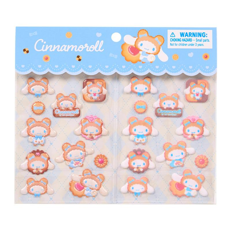 Sanrio｜Cookie Fluffy Bear Sticker Set｜17.5×0.2×15cm approx.