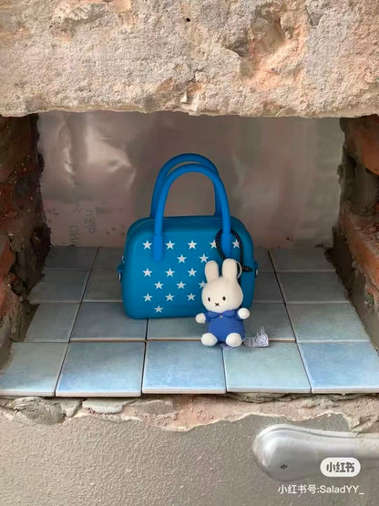 Miffy｜Blue Dress Mascot Holder /Plush Keychain｜ H10cm approx.