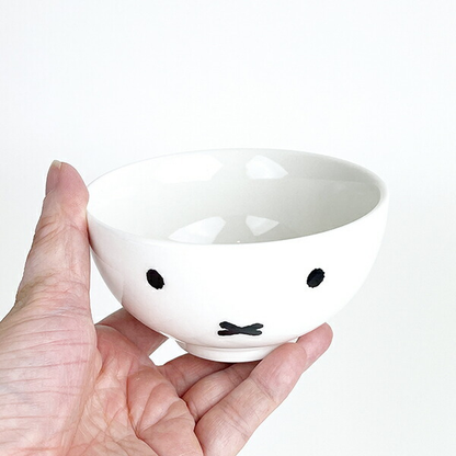 Miffy｜Face-Up Rice Bowl｜ φ105 x 55mm approx.
