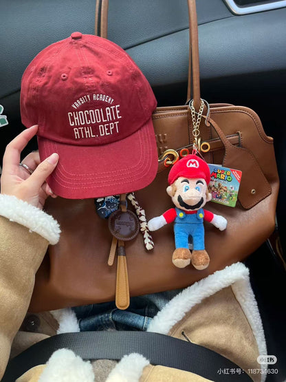 Nintendo｜San-ei Super Mario All Star Collection Mario Mascot Holder /Plush Keychaint｜90x80x155mm approx.