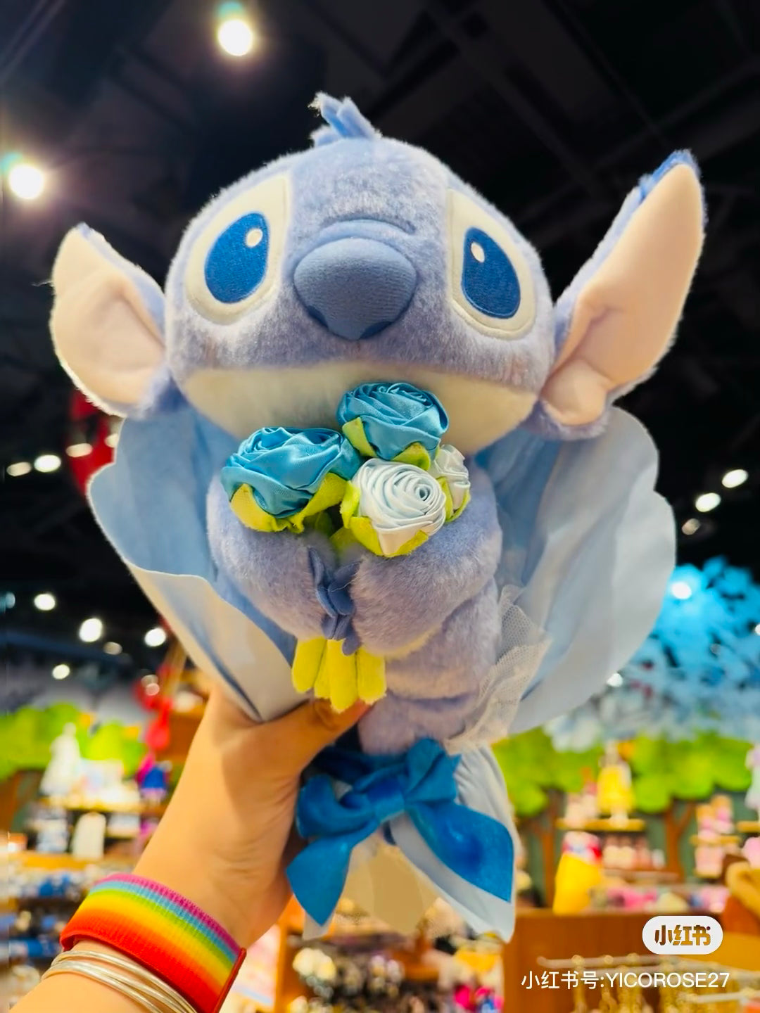 Disney｜2024奥运系列鲜花玩偶｜約高さ22×幅20×奥行き21cm