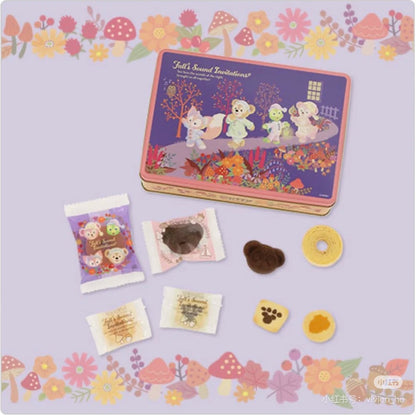 Disney迪士尼｜2024东迪秋日睡衣派对系列/Duffy和朋友们曲奇饼干大礼盒/铁盒【24.09】