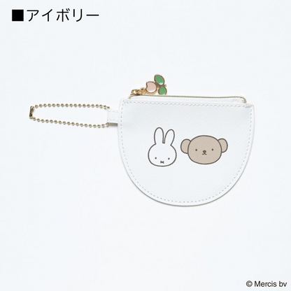 Miffy｜BRUNA PETIT PATTERN coin case｜W110×H80mm approx.