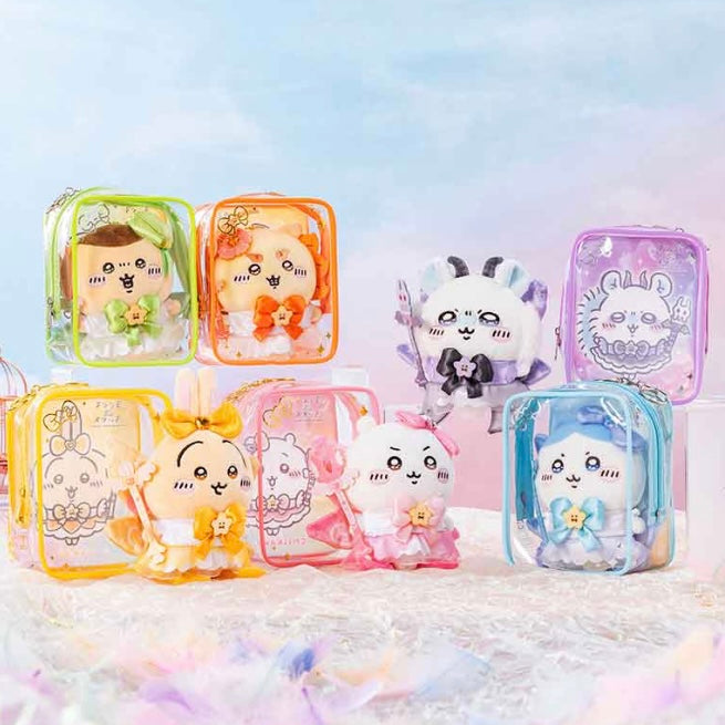 Chiikawa 吉伊卡哇｜魔法少女防水PVC可爱痛包挂件｜約H135×W105×D75mm