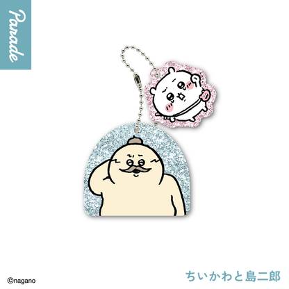 chiikawa｜Movie "Chiikawa" The Secret of the Mermaid Island Glitter Acrylic Keychain mystery bag/blind box/All 8 types｜1pcs