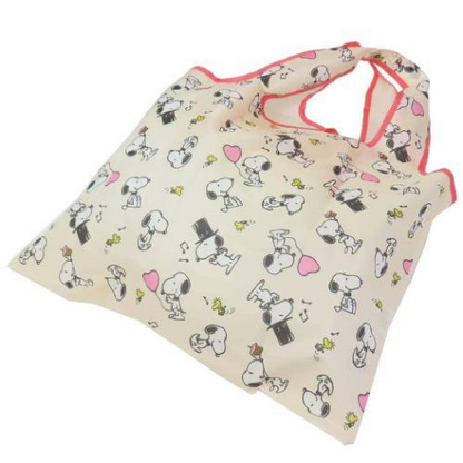 Snoopy｜Snoopy &amp; Woodstock Eco Shopping Bag｜530×440mm approx.