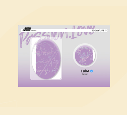 Alien Stage｜Passion Series Can Badge Set｜4.6 cm × 6.4 cm approx.