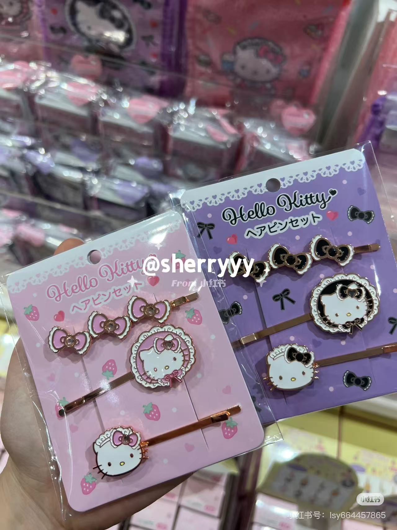 Hello kitty｜Lolita Fashio Hairpin Set｜H16xD65mm approx.