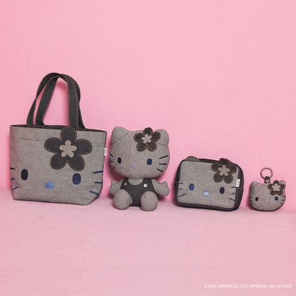 Sanrio｜Hello Kitty Something Collaboration Face Mascot Keychain｜12cm x 10cm x 6cm approx.