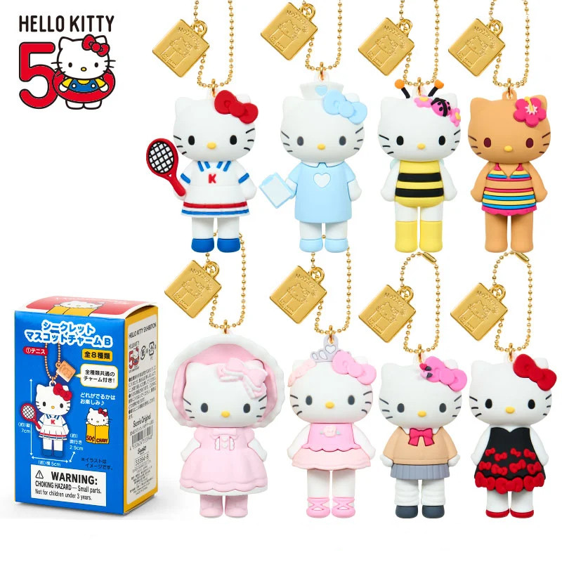 【limit 2】Sanrio｜Hello Kitty 50th Anniversary B mystery bag/mystery packs/blind box/blind bag all 8  types ｜1pcs